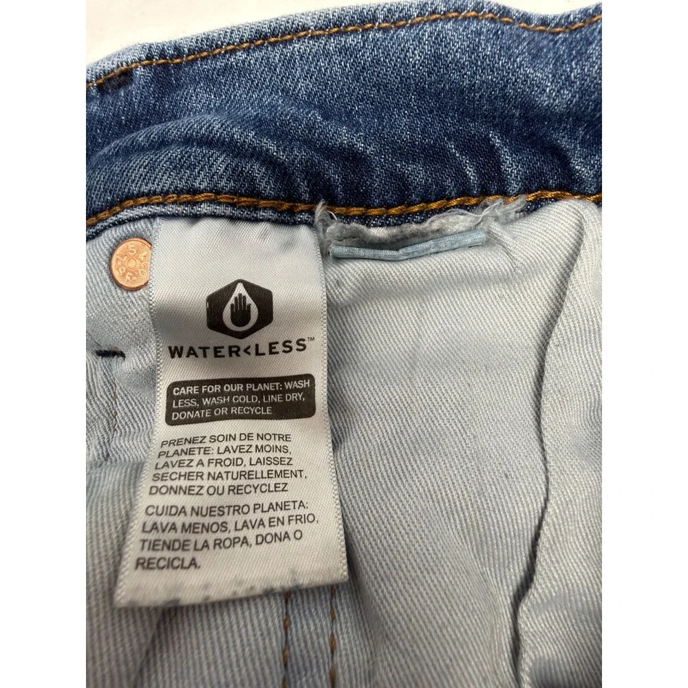 Levi's Premium WaterLess Mens Slim Stretch Denim Jeans Big E Dark‎ Wash
